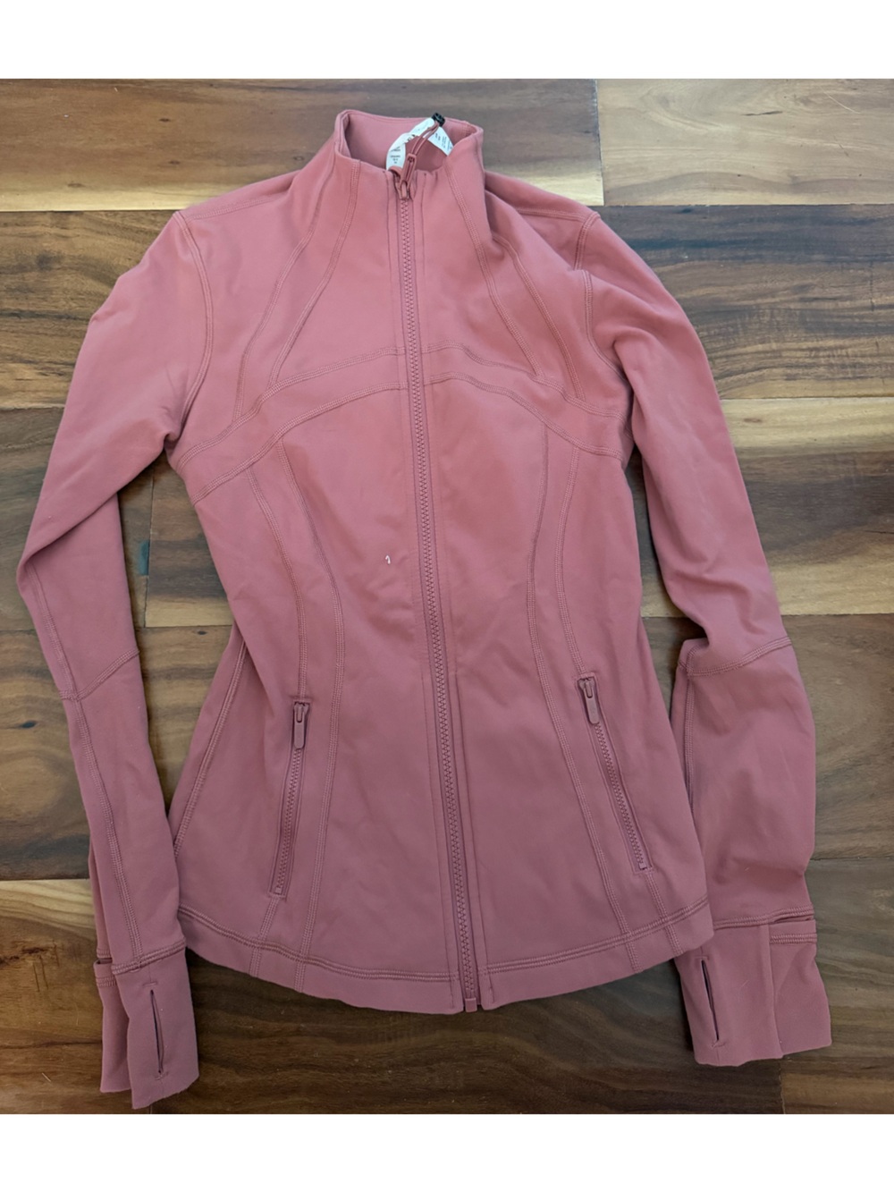 Lululemon align mauve zip up